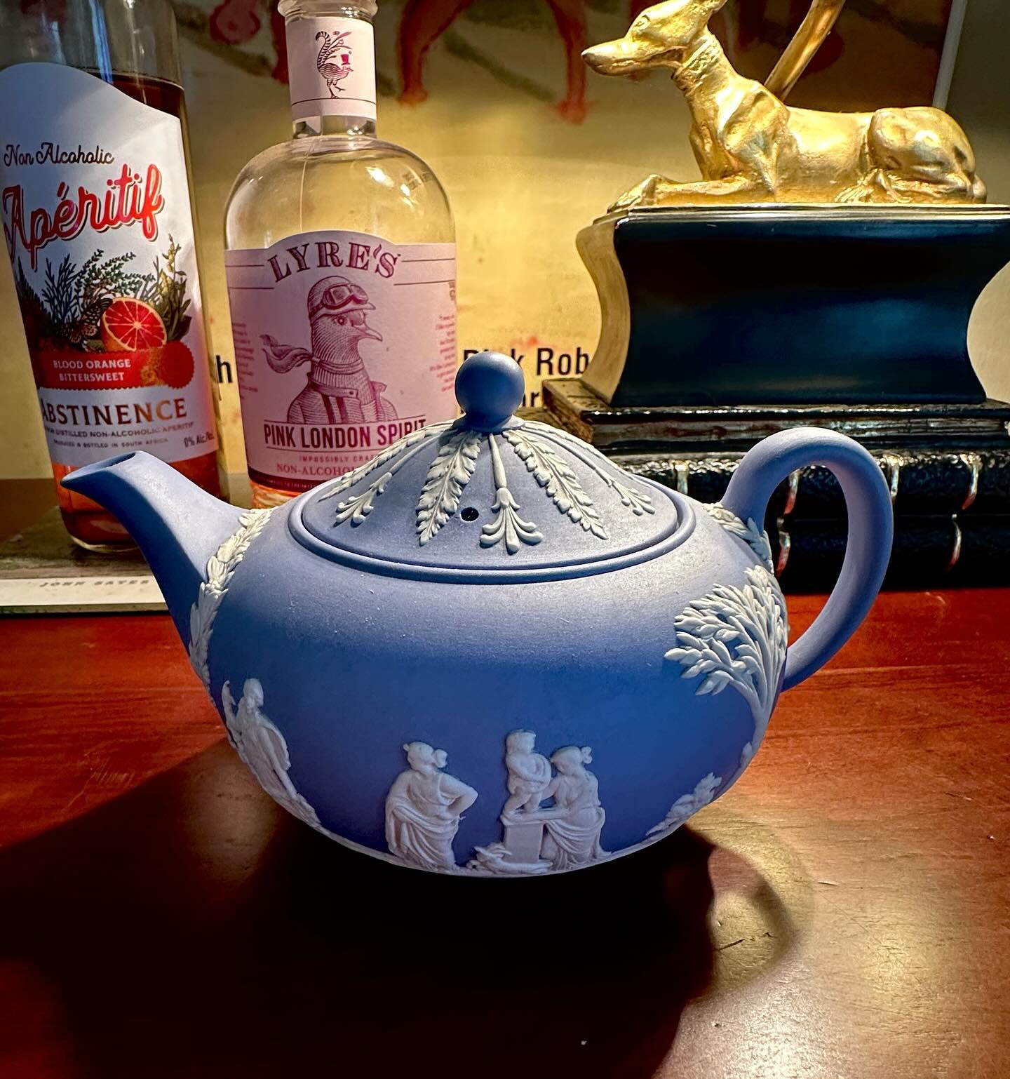 Vintage Wedgwood Jasperware teapot