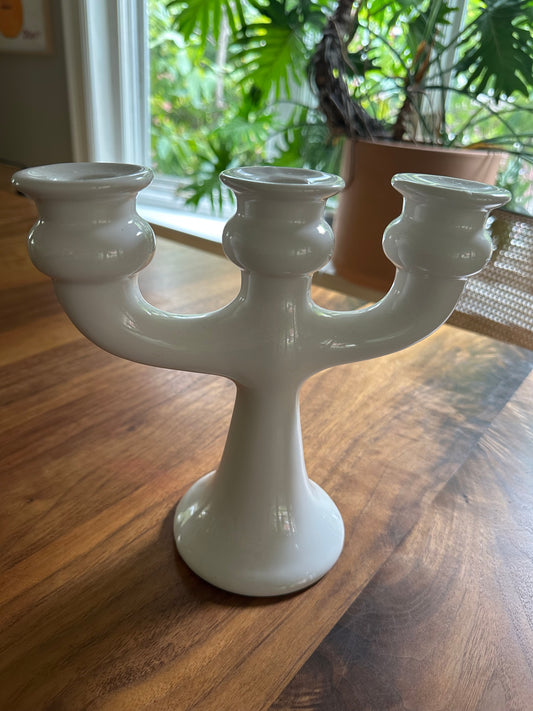 1960s Swedish Christmas candelabra