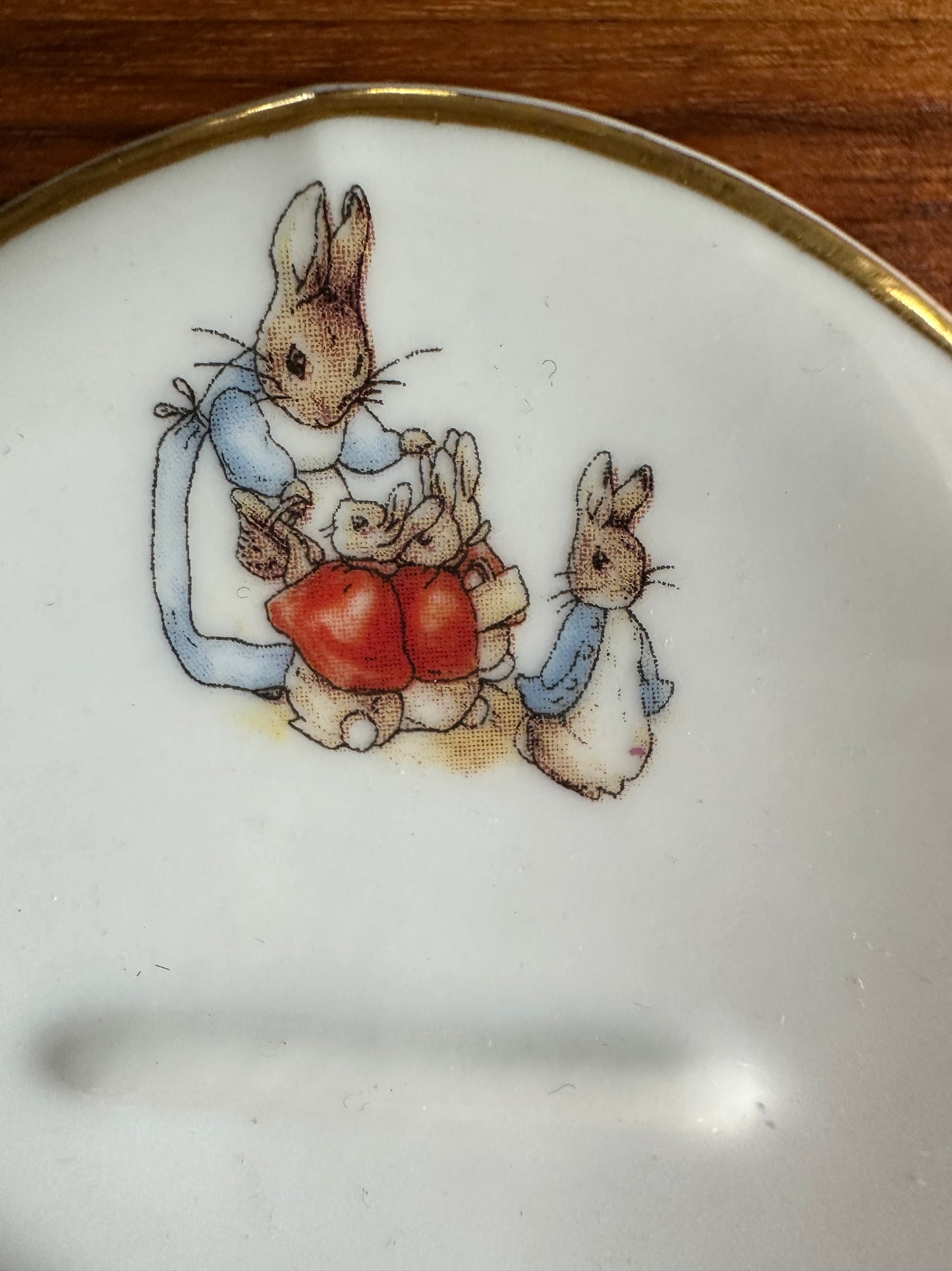 Vintage Peter Rabbit soap dish