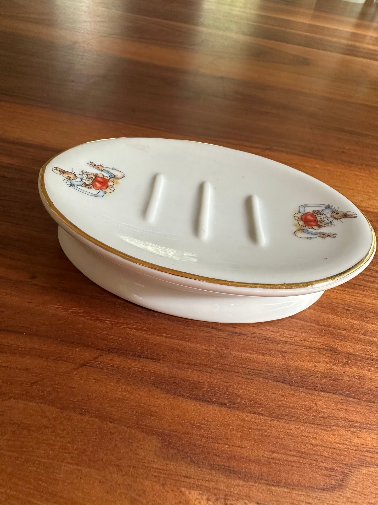 Vintage Peter Rabbit soap dish