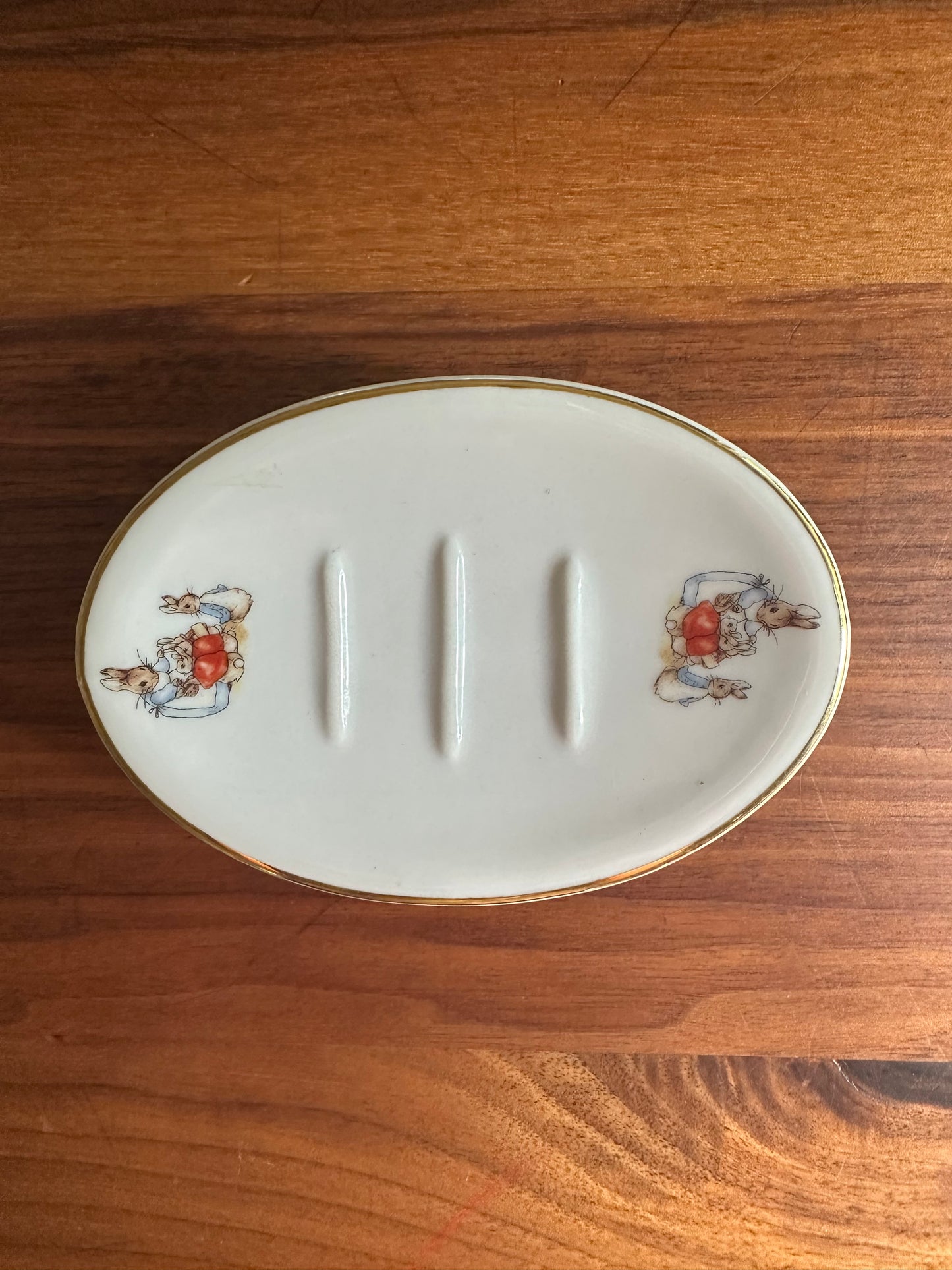 Vintage Peter Rabbit soap dish